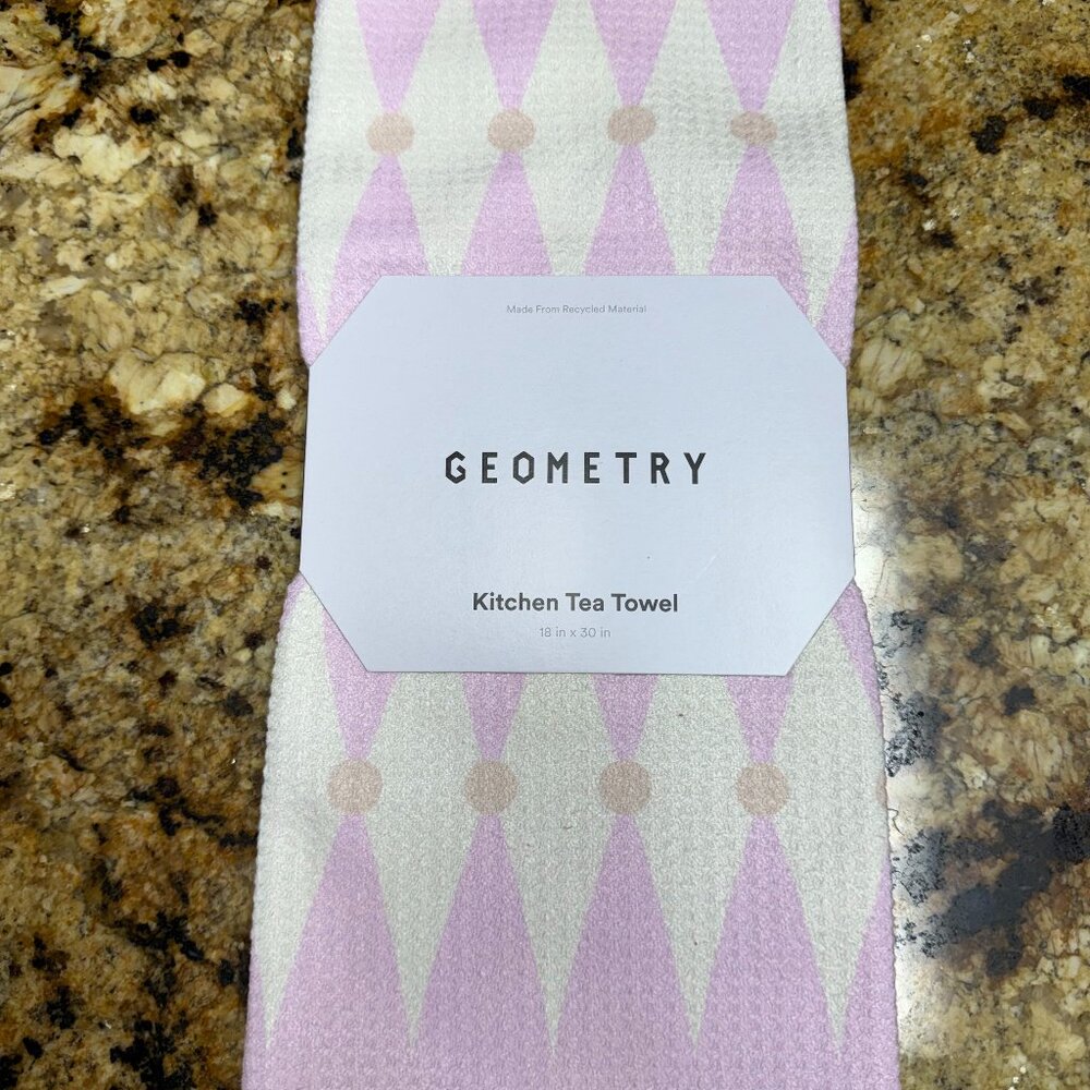 Geometry Kitchen Tea Towel